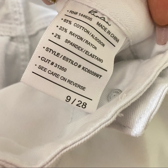 Kancan high rise skinny jeans white size 28 - Picture 12 of 14